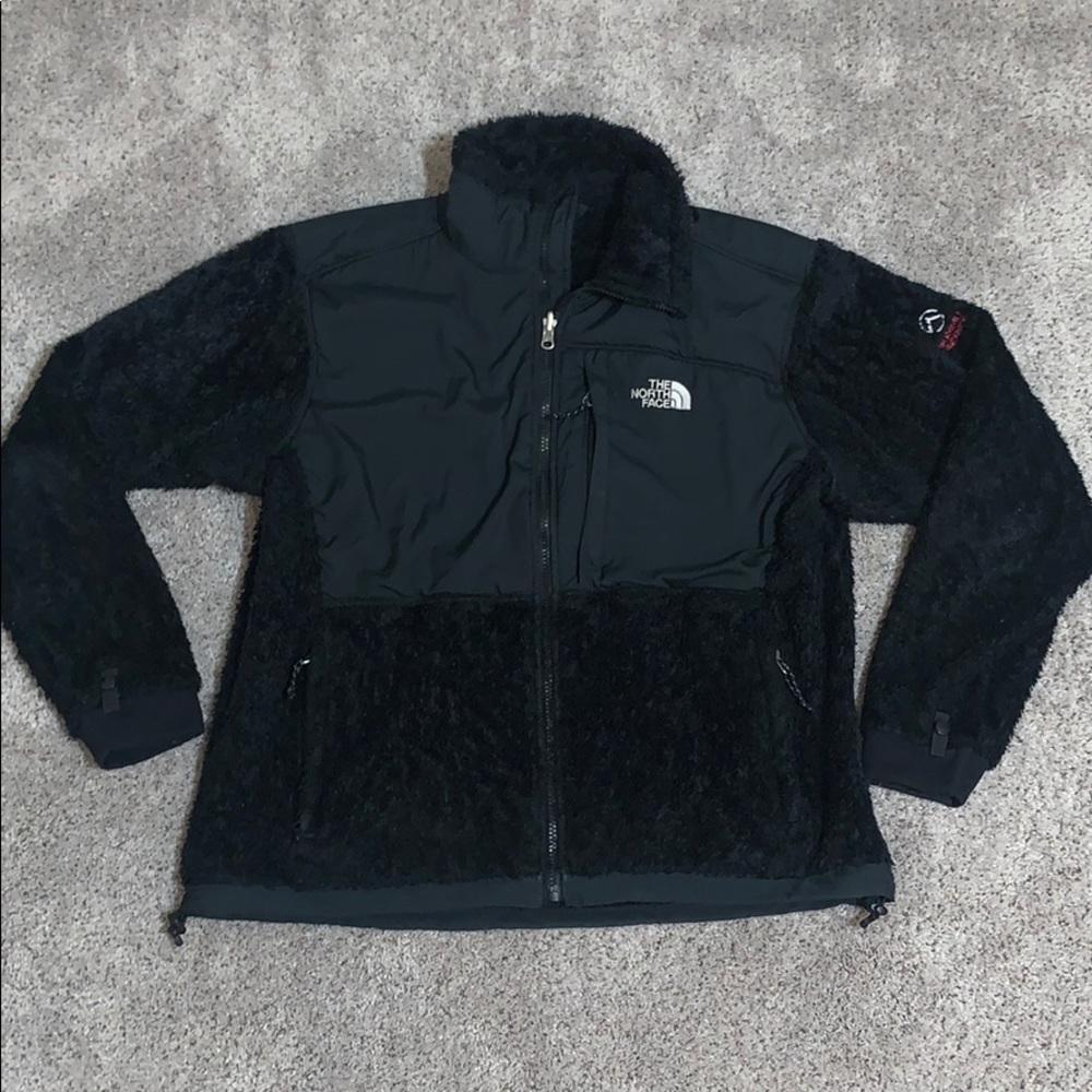 The Northface Black Furry Jacket